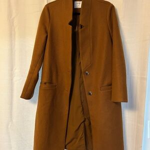 Old Navy Women's Brown Pea Coat